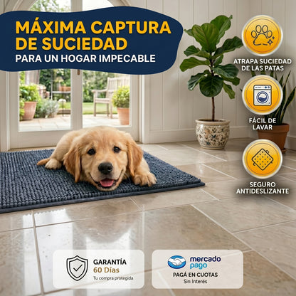 Muddy® - Alfombra antibarro para perros