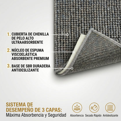 Muddy® - Alfombra antibarro para perros
