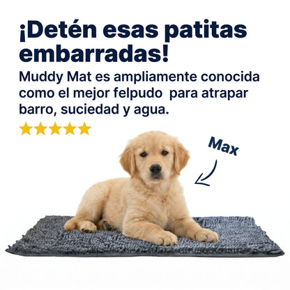 Muddy® - Alfombra antibarro para perros